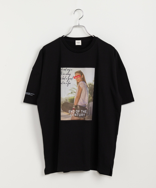 WEGO（ウィゴー）の「WEGO/ガールズフォトエンボスTシャツ（Tシャツ/カットソー・メンズ・ホワイト系その他/ホワイト/ライトパープル/ブラック/ライトピンク/その他1・LARGE/MEDIUM）」の22枚目の写真