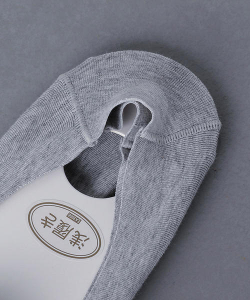 UNITED ARROWS（ユナイテッドアローズ）の「▲＜SEEK（シーク）＞ フット カバー■■■ （ソックス/靴下・メンズ・ライトグレー/ブラック/ベージュ/ネイビー・FREE）」の5枚目の写真