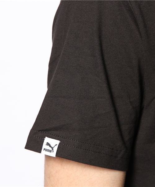 PUMA（プーマ）の「NO. 1ロゴ半袖TEE - Sport Classics（Tシャツ/カットソー・メンズ・ホワイト/ピンク/グレー/ブラック・LARGE/SMALL/X-LARGE/XX-LARGE/MEDIUM）」の9枚目の写真