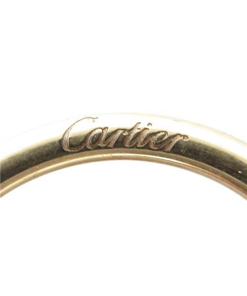 Cartier ゴールド シルバー ネックレス ブランド古着】ベビートリニティネックレス ゴールド シルバー レザー