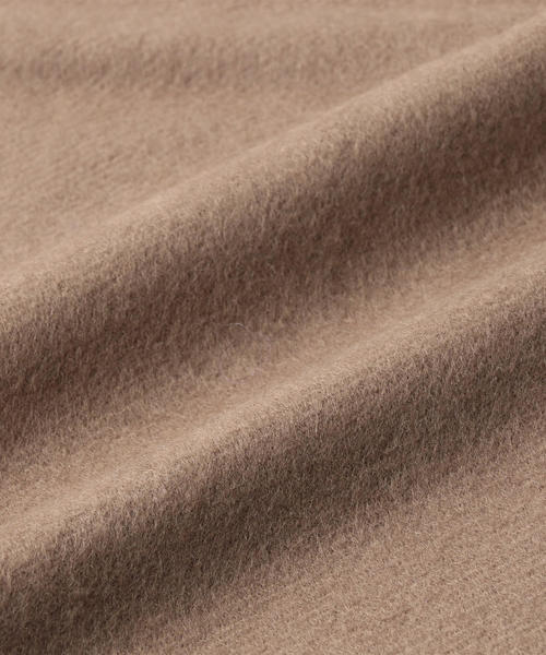 Johnstons of Elgin（ジョンストンズオブエルガン）の「[別注][ジョンストンズ]JOHNSTONS SC SOLID ストール 19AW（ストール/ショール・レディース・ブラック/モカ・FREE）」の3枚目の写真