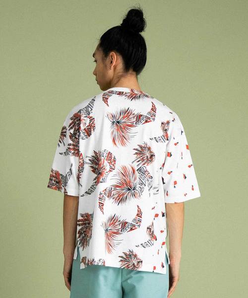 UNITED TOKYO(ユナイテッドトウキョウ)の「テクニカルアロハカットソー(Tシャツ/カットソー・メンズ・ブルー/レッド・1/2/3)」の13枚目の写真