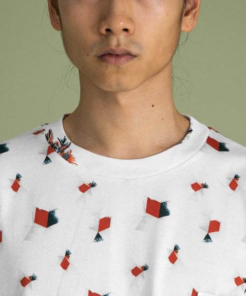 UNITED TOKYO(ユナイテッドトウキョウ)の「テクニカルアロハカットソー(Tシャツ/カットソー・メンズ・ブルー/レッド・1/2/3)」の14枚目の写真