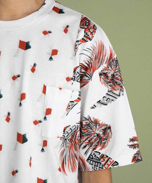 UNITED TOKYO(ユナイテッドトウキョウ)の「テクニカルアロハカットソー(Tシャツ/カットソー・メンズ・ブルー/レッド・1/2/3)」の15枚目の写真