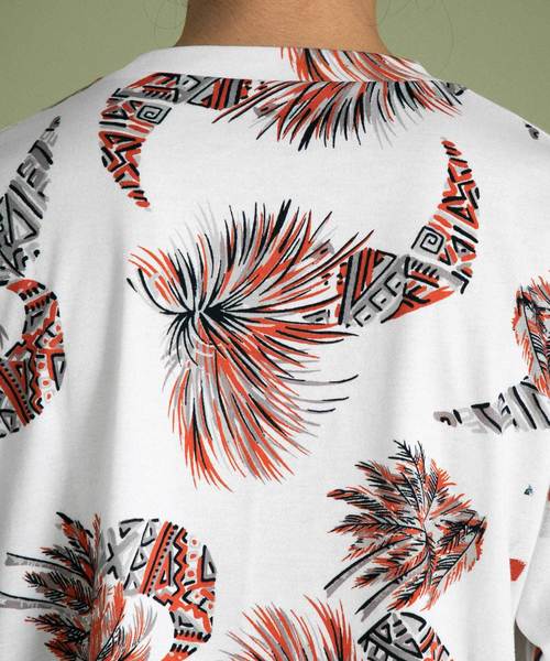UNITED TOKYO(ユナイテッドトウキョウ)の「テクニカルアロハカットソー(Tシャツ/カットソー・メンズ・ブルー/レッド・1/2/3)」の18枚目の写真