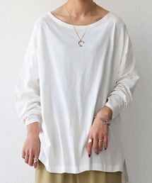 antiqua（アンティカ）の「着回し力バツグン！ベーシックビッグロンT（Tシャツ/カットソー）」