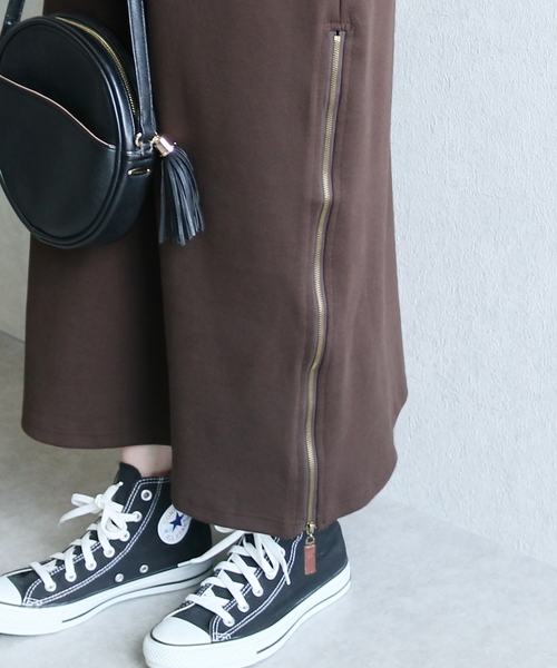 reca（レカ）の「サイドファスナーロングワンピース（ワンピース・レディース・ブラウン/ベージュ/カーキ・FREE）」の16枚目の写真