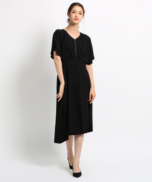 セール Indivi インディヴィ のワンピース ドレープ袖イレギュラーヘムワンピース 127 19 02 をセール価格で購入できます Indivi ワンピース ドレス Indivi インディヴィ のファッション ドレープ袖イレギュラーヘムワンピース ワンピース 新作