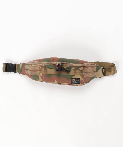 ALPHA INDUSTRIES/アルファインダストリーズ】ウエストバッグ ALPHA INDUSTRIES/アルファインダストリーズ】ウエストバッグ