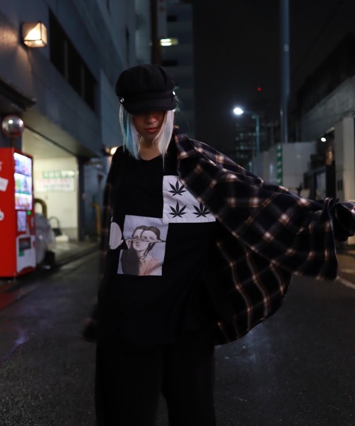 rovtski(ロフトスキー)の「【ビッグシルエット】シャギーネルオーバーシャツ(シャツ/ブラウス・メンズ・ベージュ/チャコールグレー/ブラック・FREE)」の17枚目の写真