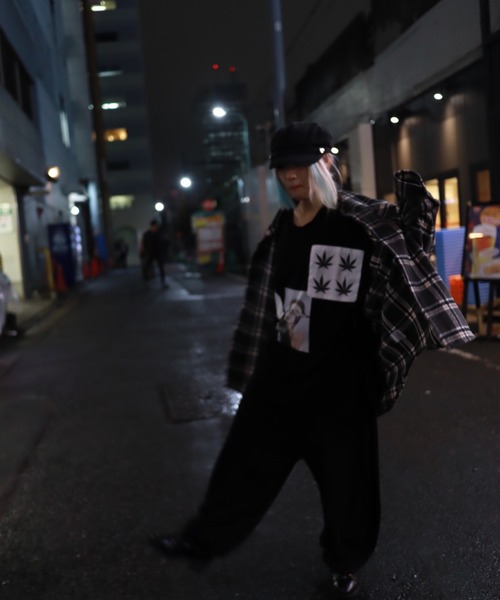 rovtski(ロフトスキー)の「【ビッグシルエット】シャギーネルオーバーシャツ(シャツ/ブラウス・メンズ・ベージュ/チャコールグレー/ブラック・FREE)」の11枚目の写真
