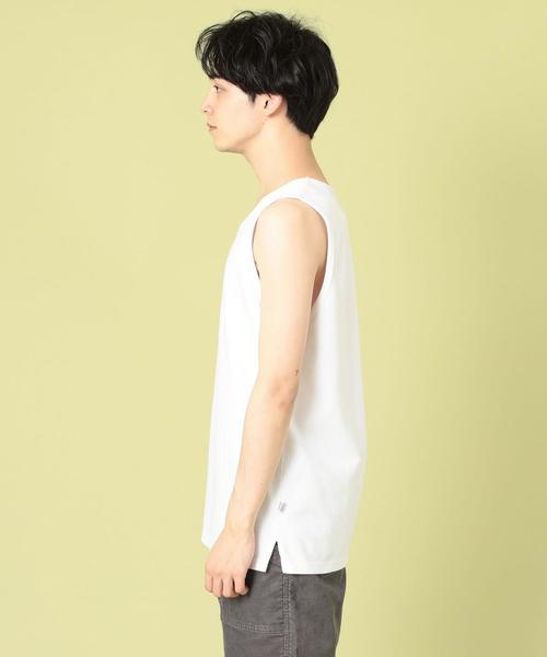 coen（コーエン）の「USAコットンタンクトップ（タンクトップ・メンズ・ホワイト/グレー・LARGE/MEDIUM/SMALL/X-LARGE）」の6枚目の写真