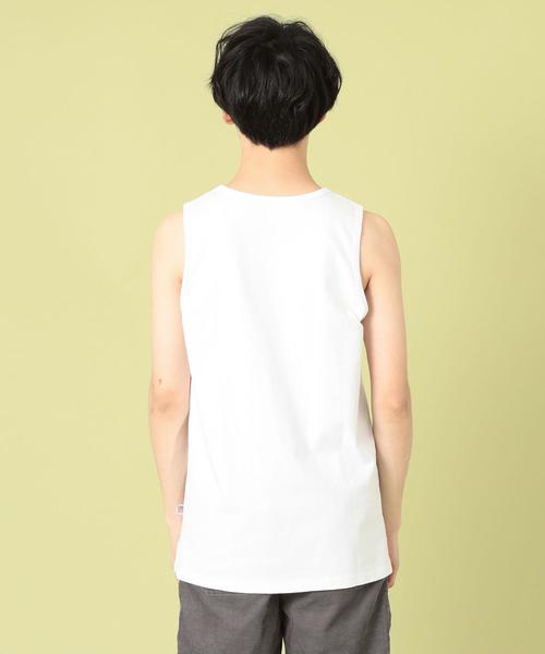 coen（コーエン）の「USAコットンタンクトップ（タンクトップ・メンズ・ホワイト/グレー・LARGE/MEDIUM/SMALL/X-LARGE）」の7枚目の写真