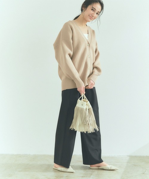 titivate(ティティベイト)の「リラックスワイドパンツ(その他パンツ・レディース・ブラウン/ブラック/グレイッシュベージュ/グリーン系その他/ピンク/ライトブラウン/ブルー/ラベンダー・S/M/L)」の20枚目の写真