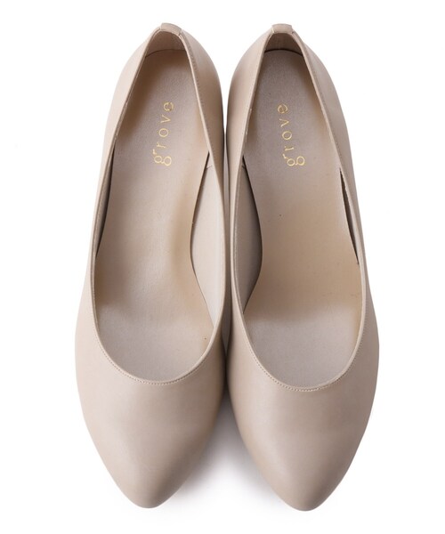 grove(グローブ)の「【22.0-25.0まで】やわここち(R)パンプス(5cm)(パンプス・レディース・ブラック系3/ベージュ系その他6/ベビーピンク/ブラック/ライトベージュ・50/45/40/35/25/30/20)」の9枚目の写真