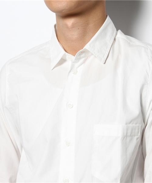 DISCOVERED（ディスカバード）の「■別注■ DISCOVERED×MIDWEST ロングシャツ（シャツ/ブラウス・メンズ・ホワイト/ブラック・2/1）」の4枚目の写真