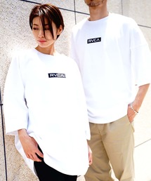 RVCA メンズ  OVER SIZED BOX RVCA Ｔシャツ/ルーカ ロゴ ビッグシルエット ドロップショルダー オーバーサイズ