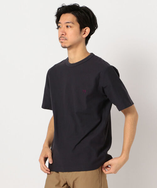 GLOSTER(グロスター)の「ASTLAD 半袖Tシャツ(Tシャツ/カットソー・メンズ・ホワイト/チャコールグレー/ブラウン系その他/ベージュ系その他/パープル・S/M/L/XL)」の3枚目の写真
