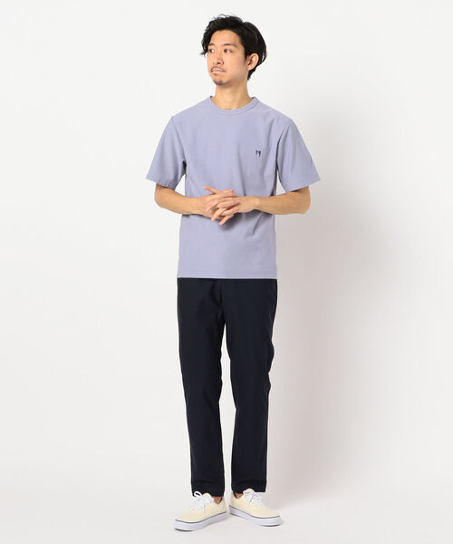 GLOSTER(グロスター)の「ASTLAD 半袖Tシャツ(Tシャツ/カットソー・メンズ・ホワイト/チャコールグレー/ブラウン系その他/ベージュ系その他/パープル・S/M/L/XL)」の13枚目の写真