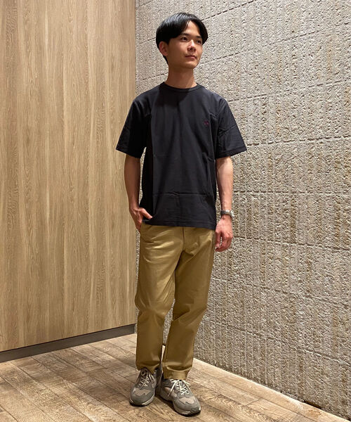 GLOSTER(グロスター)の「ASTLAD 半袖Tシャツ(Tシャツ/カットソー・メンズ・ホワイト/チャコールグレー/ブラウン系その他/ベージュ系その他/パープル・S/M/L/XL)」の19枚目の写真