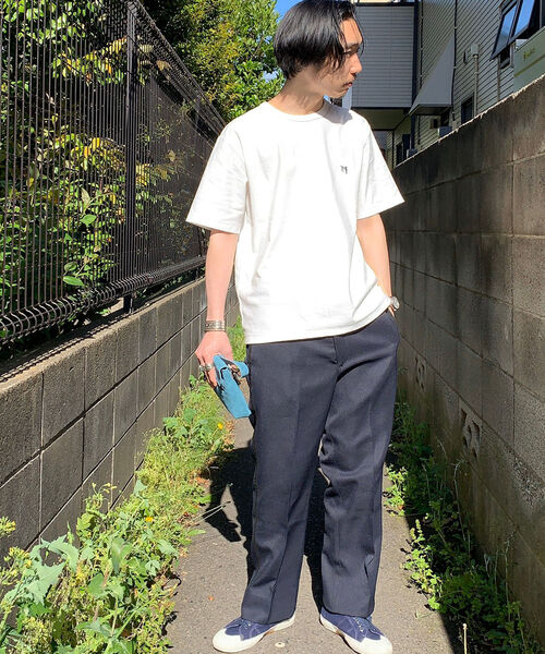 GLOSTER(グロスター)の「ASTLAD 半袖Tシャツ(Tシャツ/カットソー・メンズ・ホワイト/チャコールグレー/ブラウン系その他/ベージュ系その他/パープル・S/M/L/XL)」の20枚目の写真