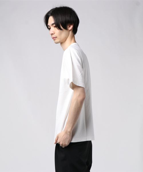 GLOSTER(グロスター)の「ASTLAD 半袖Tシャツ(Tシャツ/カットソー・メンズ・ホワイト/チャコールグレー/ブラウン系その他/ベージュ系その他/パープル・S/M/L/XL)」の11枚目の写真