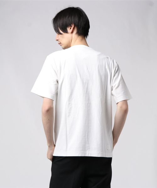 GLOSTER(グロスター)の「ASTLAD 半袖Tシャツ(Tシャツ/カットソー・メンズ・ホワイト/チャコールグレー/ブラウン系その他/ベージュ系その他/パープル・S/M/L/XL)」の12枚目の写真