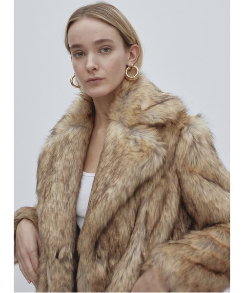 jakke faux fur