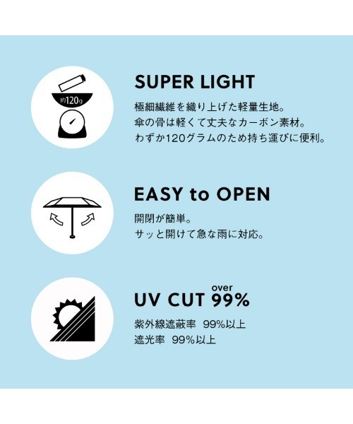 because(ビコーズ)の「【because】PUスーパーライト/フラワー&ドット シャドースター ミニ 折りたたみ/BE-09000/BE-09909※(折りたたみ傘・レディース・ホワイト系その他/ブラック系その他/ホワイト系その他2/ブラック系その他2・FREE)」の5枚目の写真