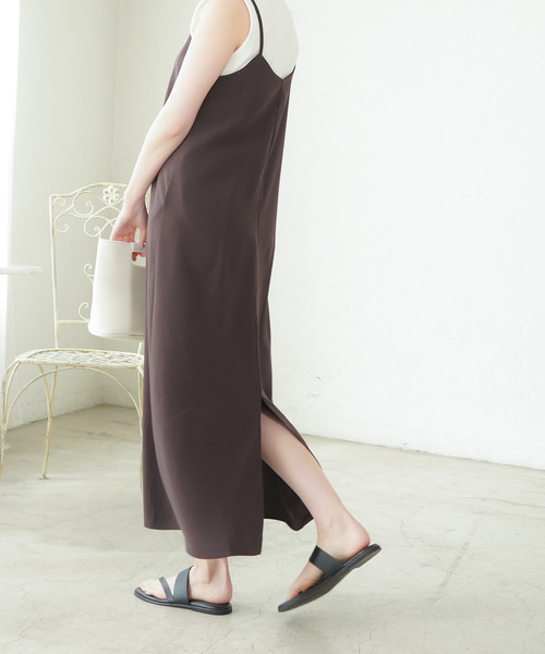 AmiAmi（アミアミ）の「フラットトングサンダル（サンダル・レディース・パイソン/ブラウン/ブラック・L/M/S/LL）」の4枚目の写真