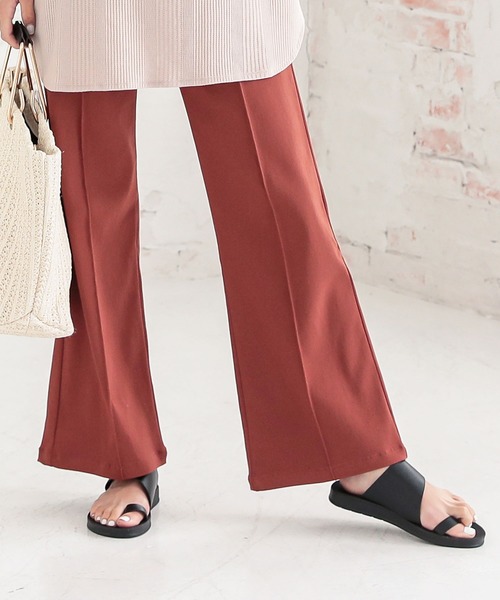 KOBE LETTUCE（コウベレタス）の「フラットサムループ切り替えサンダル（サンダル・レディース・ブラック/キャメル/パイソン・LL/S/M/L）」の2枚目の写真