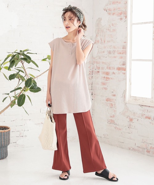 KOBE LETTUCE（コウベレタス）の「フラットサムループ切り替えサンダル（サンダル・レディース・ブラック/キャメル/パイソン・LL/S/M/L）」の6枚目の写真