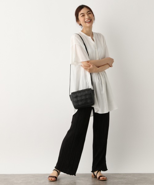 GLOBAL WORK（グローバルワーク）の「楽シャレプリーツイージーパンツ/892544（その他パンツ・レディース・アイボリー/ブラック/ブラウン/イエロー/グリーン/ホワイト系その他2・MEDIUM/LARGE）」の12枚目の写真