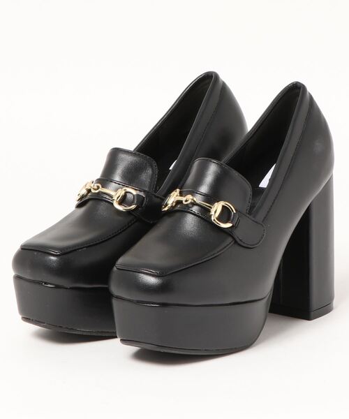 attagirl（アタガール）の「チャンキーヒール ビット ローファー（ローファー・レディース・ブラック/ブラック系その他/ベージュ/アイボリー/ブラウン/ブラック系その他2・S/L/LL/M）」の13枚目の写真