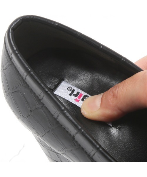 attagirl（アタガール）の「チャンキーヒール ビット ローファー（ローファー・レディース・ブラック/ブラック系その他/ベージュ/アイボリー/ブラウン/ブラック系その他2・S/L/LL/M）」の12枚目の写真