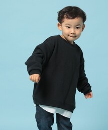 FREAK'S STORE | 【WEB限定】KIDS サーマルレイヤード クルースウェット(スウェット)