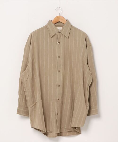 CORISCO(コリスコ)の「CORISCO ネル BIG シャツ (M1)(シャツ/ブラウス・メンズ・アイボリー/ブラウン/ベージュ/その他1/その他2/その他3/その他4/その他5/その他6/その他7・MEDIUM/LARGE)」の10枚目の写真