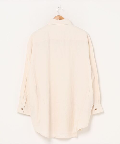 CORISCO(コリスコ)の「CORISCO ネル BIG シャツ (M1)(シャツ/ブラウス・メンズ・アイボリー/ブラウン/ベージュ/その他1/その他2/その他3/その他4/その他5/その他6/その他7・MEDIUM/LARGE)」の11枚目の写真