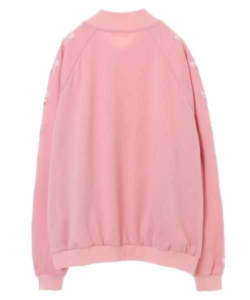 Candy Stripper（キャンディストリッパー）の「TOKYO PANDA CLUB JERSEY ブルゾン（ブルゾン・レディース・ブラック/ピンク・2）」の8枚目の写真