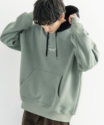 KANGOL カンゴール 別注 裏起毛 フーディー クレリックBIGパーカー