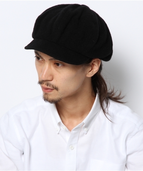 MIDWEST(ミッドウエスト)の「KIJIMA TAKAYUKI キャスケットウール(キャスケット・メンズ・ブラック・2/3)」の8枚目の写真