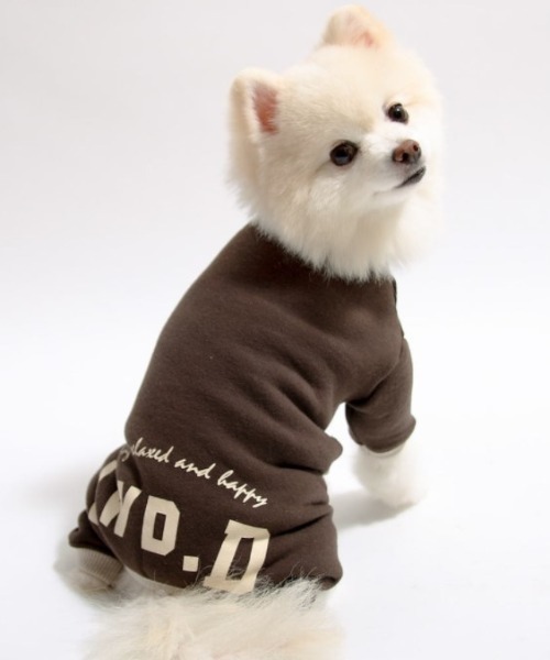 犬と生活/いぬとせいかつ/ウォームスマイルロンパース 5号,6号/犬服(ドッグウェア)（ペットウェア）｜犬と生活（イヌトセイカツ）