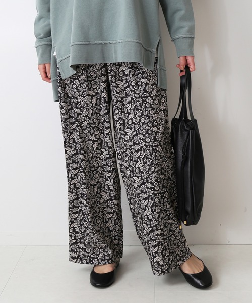 JOURNAL STANDARD relume(ジャーナルスタンダード レリューム)の「プリントスリープパンツ◆(その他パンツ・レディース・ブラック/ブラウン/ピンク・FREE)」の2枚目の写真