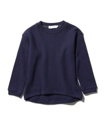 THE SHOP TK （ザ ショップ ティーケー ）の「◆【150・160?】【抗菌機能】【ストレッチ】ワッフル長袖プルオーバー（Tシャツ/カットソー・キッズ）」