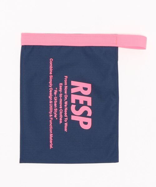 RE/SP(アールイーエスピー)の「RE/SP Shoes case / アールイーエスピー シューズケース(シューケア用品・キッズ・ブラック/ネイビー/ライム・FREE)」の10枚目の写真