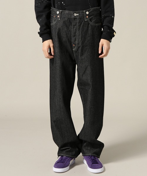 MAISON EUREKA Rework ブラックデニム　リーバイス MAISON EUREKA reworkブラックデニム MAISON EUREKA Rework ブラック