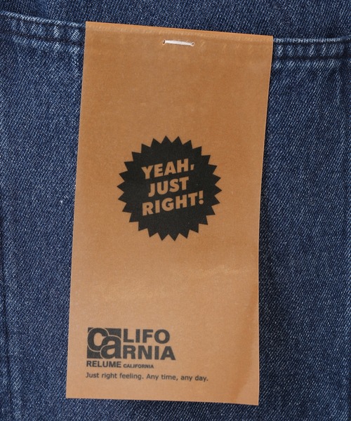 JOURNAL STANDARD relume（ジャーナルスタンダード　レリューム）の「【CALIFORNIA】 オーバーオール（サロペット/オーバーオール・メンズ・ブラウン/ブルー/ナチュラル/ブラック・SMALL/LARGE/MEDIUM）」の12枚目の写真