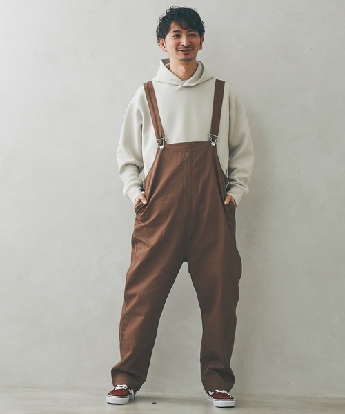 JOURNAL STANDARD relume（ジャーナルスタンダード　レリューム）の「【CALIFORNIA】 オーバーオール（サロペット/オーバーオール・メンズ・ブラウン/ブルー/ナチュラル/ブラック・SMALL/LARGE/MEDIUM）」の14枚目の写真