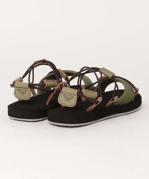 ROXY（ロキシー）の「ROXY/ロキシー ショアライン サンダル スニーカーサンダル ストラップサンダル スポーツサンダル 軽量 RSD212503（サンダル・レディース・ブラウン/ブラック/ブラック×グリーン・25.0cm/23.0cm/24.0cm）」の5枚目の写真