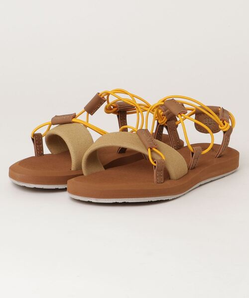 ROXY（ロキシー）の「ROXY/ロキシー ショアライン サンダル スニーカーサンダル ストラップサンダル スポーツサンダル 軽量 RSD212503（サンダル・レディース・ブラウン/ブラック/ブラック×グリーン・25.0cm/23.0cm/24.0cm）」の7枚目の写真